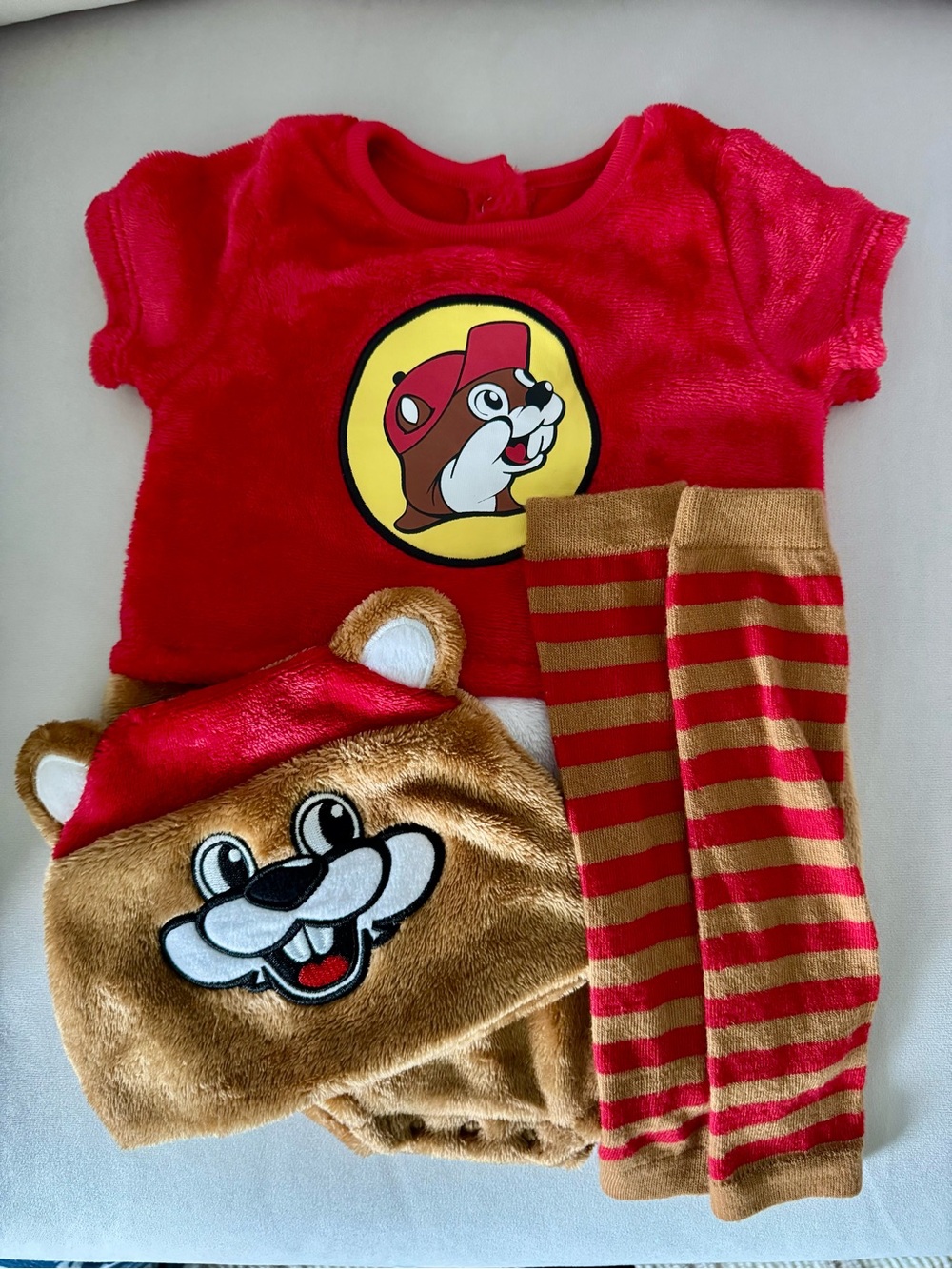 Buc-ee’s Baby Halloween Beaver Costume